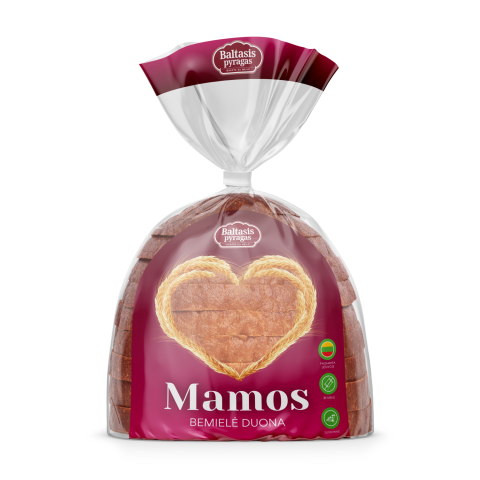 Šviesi MAMOS duona, 500 g