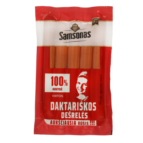 Virtos DAKTARIŠKOS dešrelės, a. r., 300 g