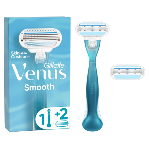 Skustuvas GILLETTE VENUS, 1vnt.+ 2galvutės