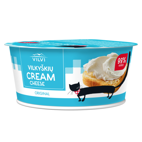 Tep. varškės kremas VILKYŠKIŲ, 19 %, 150 g