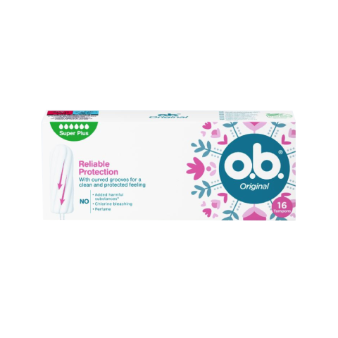 Tamponai O.B. SUPER PLUS, 16vnt.