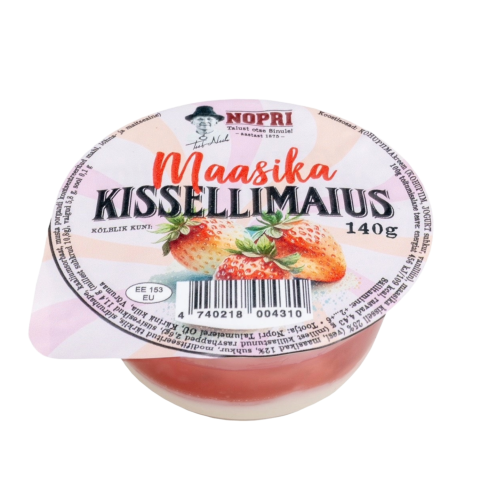 Kissellimaius maasika Nopri 140g