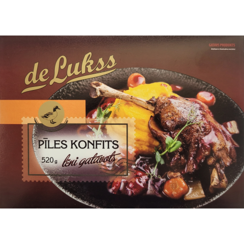 Pīles kājas konfits De Lukss lēni pag. 520g