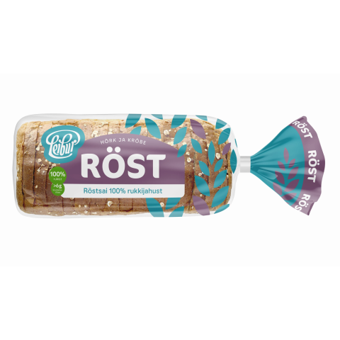 Röst 100% rukkijahu Leiburi 550g