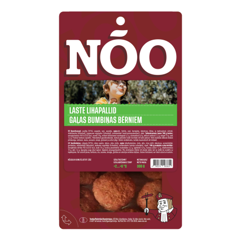 Gaļas bumbiņas Noo bērniem 300g