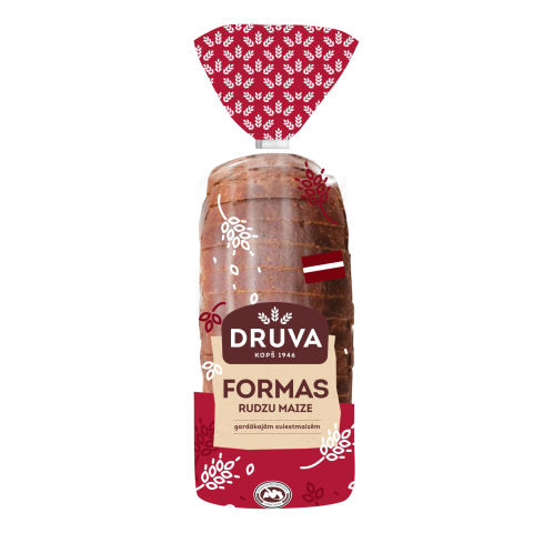 Rudzu maize Druva Formas 600g