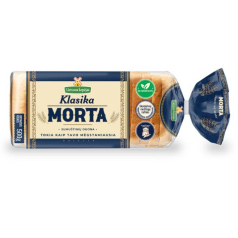 Sumuštinių duona MORTA KLASIKA, 500 g