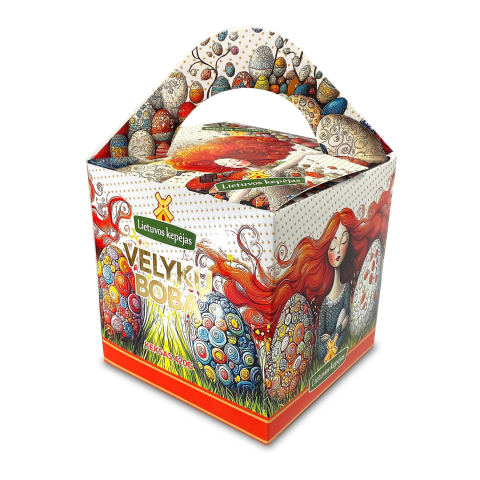 Atitirpintas keksas VELYKŲ BOBA, 420 g