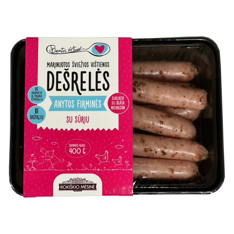 Mar. pl. ANYTOS FIRMINĖS višt. dešrelės, 400g