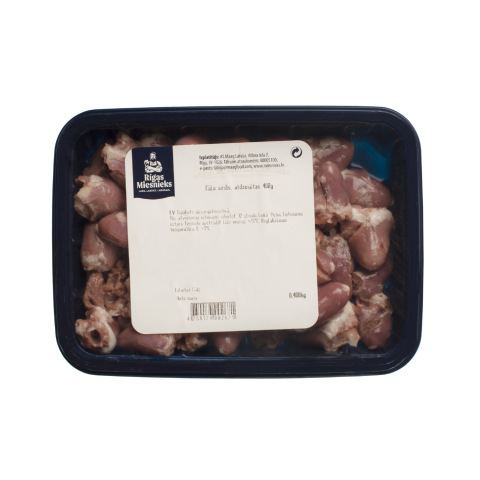 Cāļa sirdis Rīgas Miesnieks atdzesētas 400g