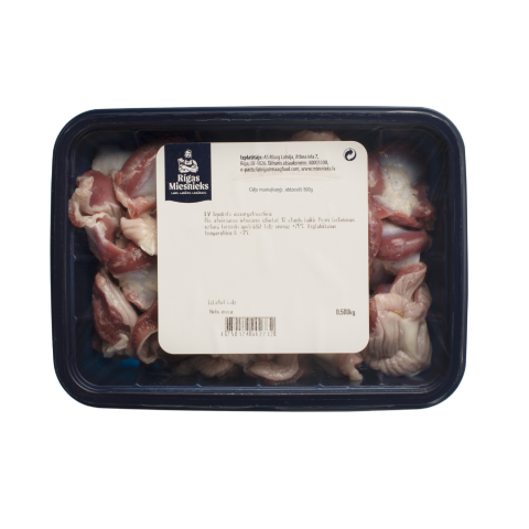 Cāļa muskuļkuņģi Rīgas Miesnieks 500g
