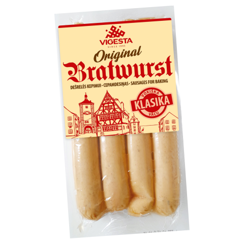 Dešrelės kep. BRATWURST ORIGINAL, a.r., 420 g