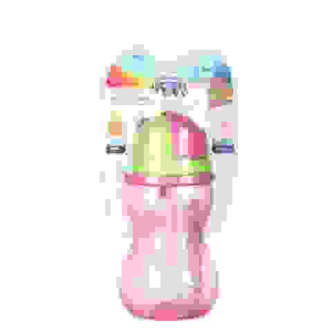 Bērnu pudelīte ar salmiņu Canpol 370ml