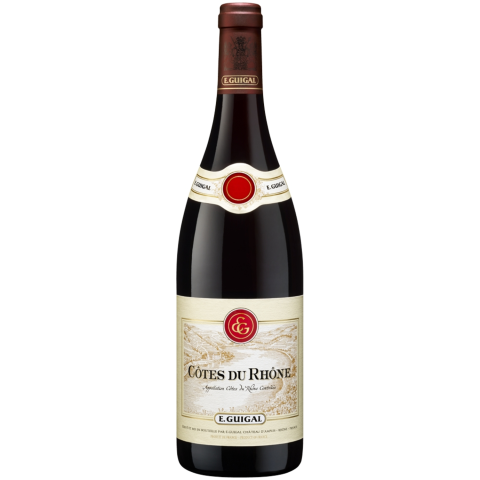 Raud. s. vynas COTES-DU-RHONE, 15 %, 0,75 l
