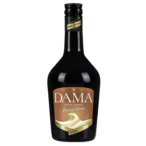 Kremo likeris DAMA, 17 %, 0,5 l