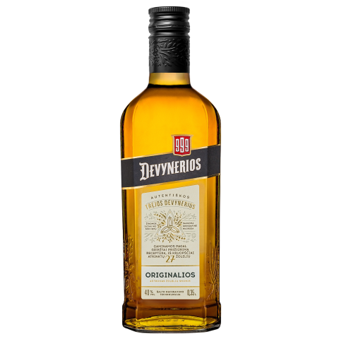 Trauktinė 999 Trejos devynerios, 40%, 0,35l