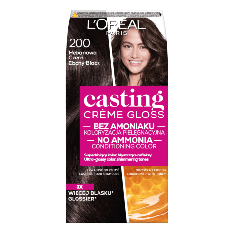 Plaukų dažai L'oreal CASTING Creme 200