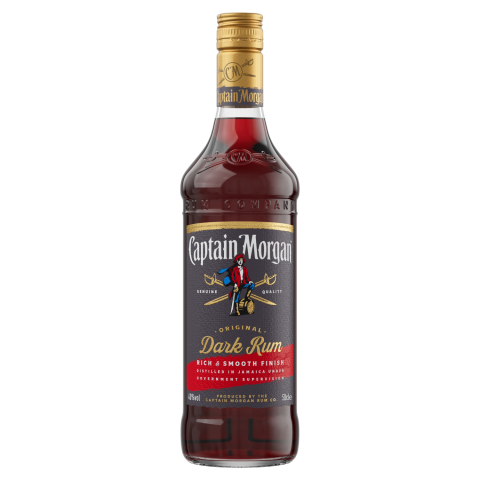 Rums Captain Morgan Black Label 40% 0,5l