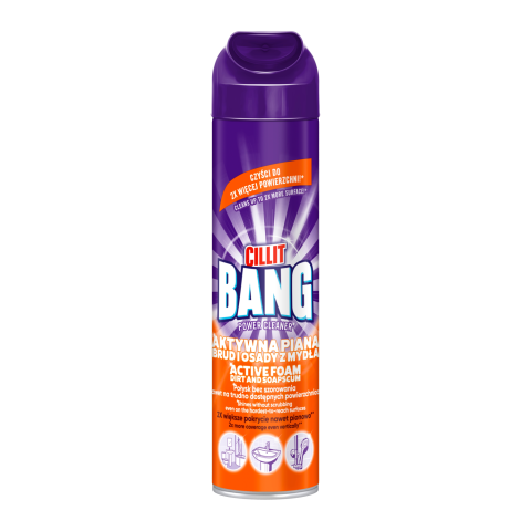 Valiklis CILLIT BANG ACTIVE FOAM, 600ml