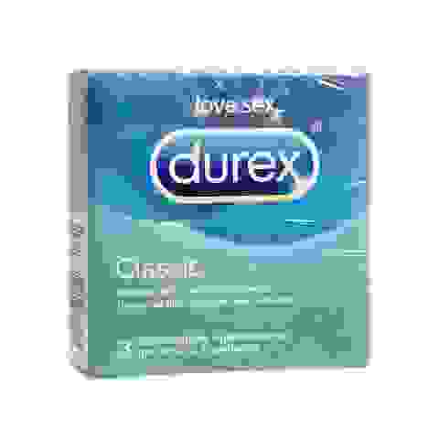 Prezervatyvai DUREX CLASSIC, 3 vnt