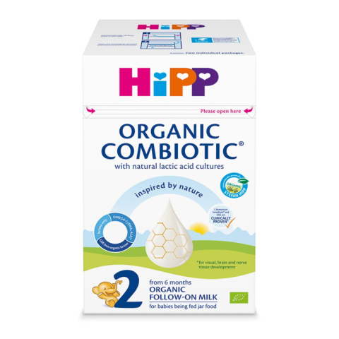 Pieno miš. HIPP COM.2, nuo 6 mėn., BIO, 800 g