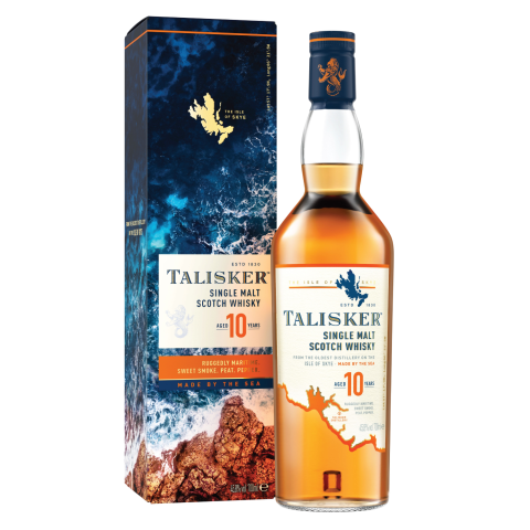 Visk.TALISKER ISLE OF SKYE 10, 45,8 %, 0,7 l