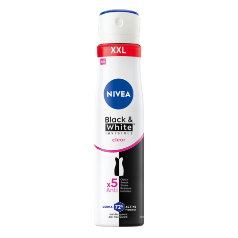 Mot.puršk.dez. NIVEA BLACK&WHITE INVIS.,250ml