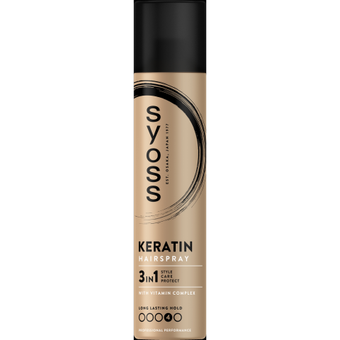 Plaukų lakas SYOSS Keratin 300ml