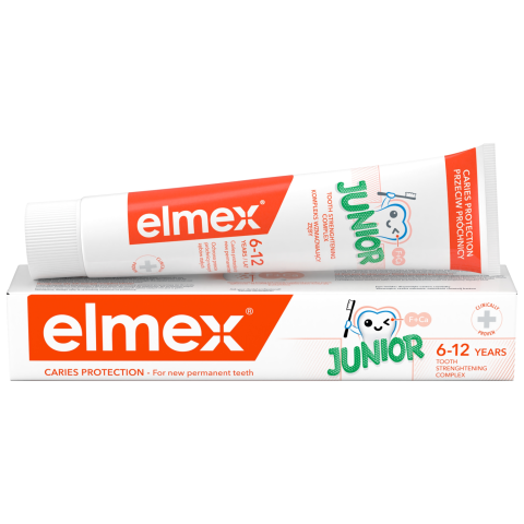 Dantų pasta ELMEX JUNIOR, 75ml