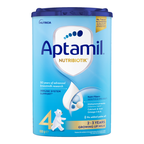 Piena maisījums Aptamil 4 no 2 gadiem 800g