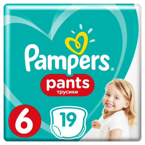 Sausk.-keln., PAMPERS CP 6,nuo 16kg, 19vnt.