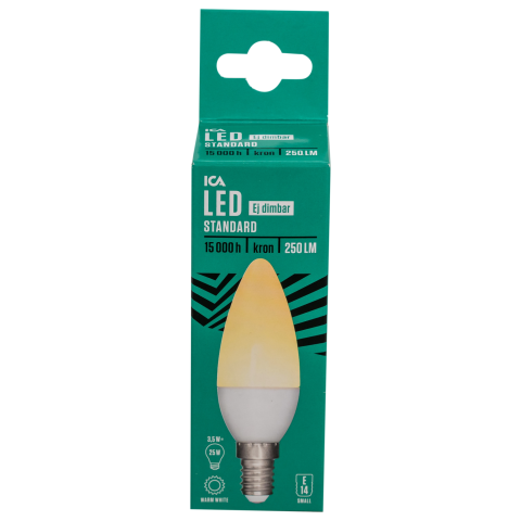 LED lemputė ICA, 3,5 W, 250Lm, E14