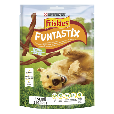 Užkandis šunims FRISKIES FUNTASTIX, 175 g