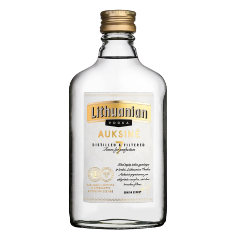 Degtinė LITHUANIAN VODKA AUKSINĖ,40%,0,2l