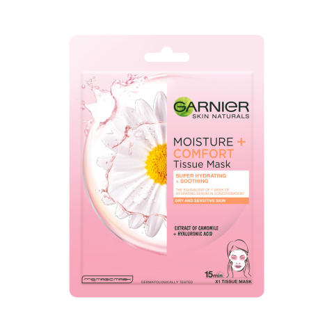 Veido kaukė GARNIER MOISTURE+COMFORT, 32g