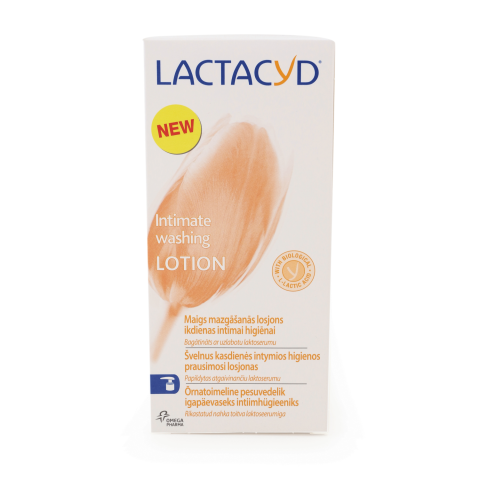 Intymios higienos prausiklis LACTACYD, 200ml