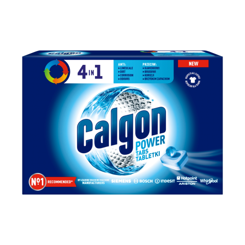 Tabletės vandens minkštinimui CALGON, 30vnt.