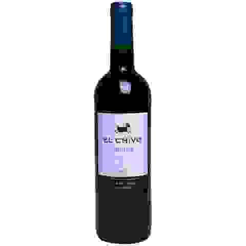 Raudonas sausas vynas EL CHIVO MERLOT, 0,75l