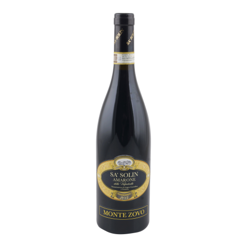 Raud.sausas vynas MONTE ZOVO AMARONE, 0,75l