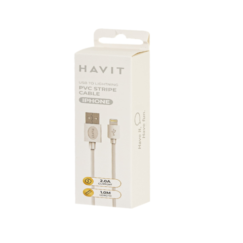 Kabelis HAVIT LIGHTNING 8510, 1 m