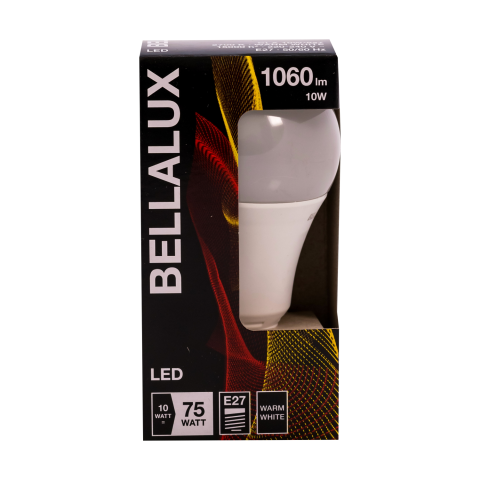 LED lempa BELLALUX CLA75, 10 W/827, E27
