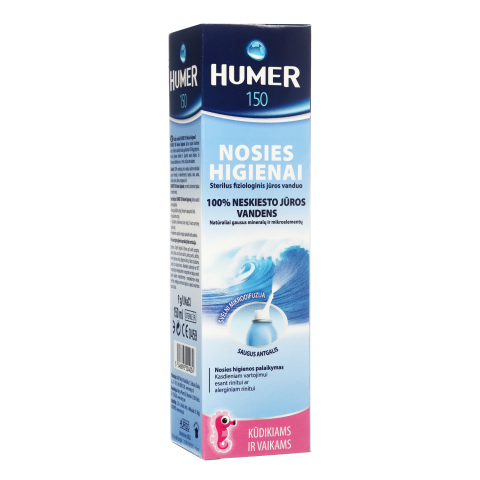 Nosies purškalas vaikams HUMER, 150 ml