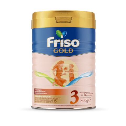 Pieno mišinys FRISO GOLD 3, 12 mėn, 800 g