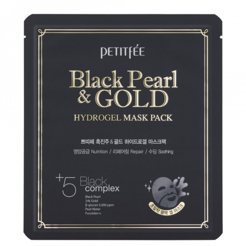 Maska Petitfee ar meln. pērl.& zeltu 30g