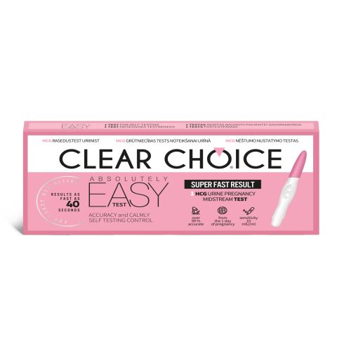 Nėštumo testas Clear Choice Easy