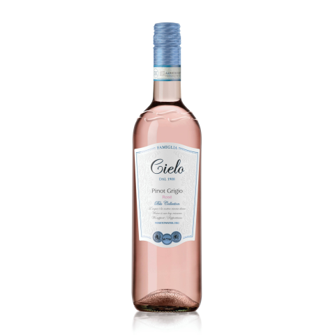 Rausv.sausas vynas CIELO PINOT GRIGIO, 0,75l