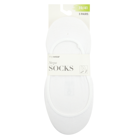 Mot. kojinės pėd. MYWEAR, 3 poros, 39 / 41