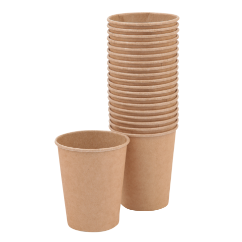 Popieriniai puodeliai RIMI, 250ml, 20 vnt.