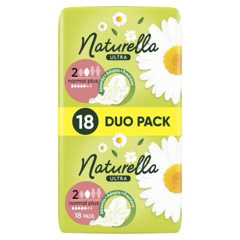 Pesukait. Naturella Ultra Normal Plus S2 18tk