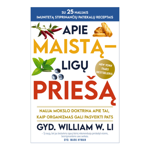 Knyga APIE MAISTĄ – LIGŲ PRIEŠĄ